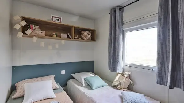 Confort 2 chambres : chambre.