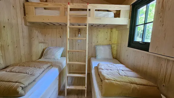 Nature & Spa 2 chambres : chambre.